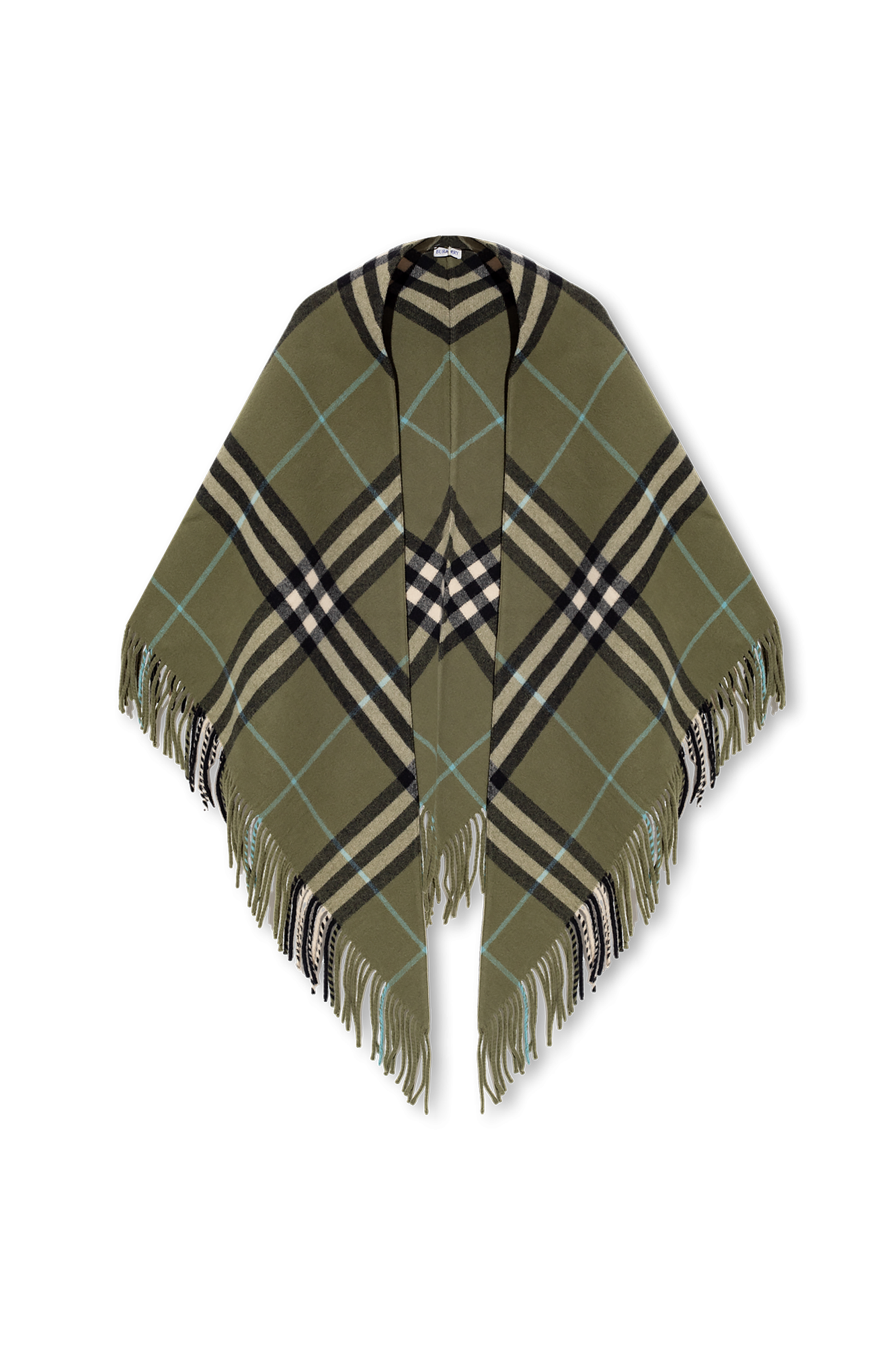 Burberry scarf store womens green